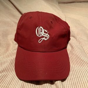 Imperial Maroon Performance Dad Golf Hat #WPL285 (Old Sandwich) - New